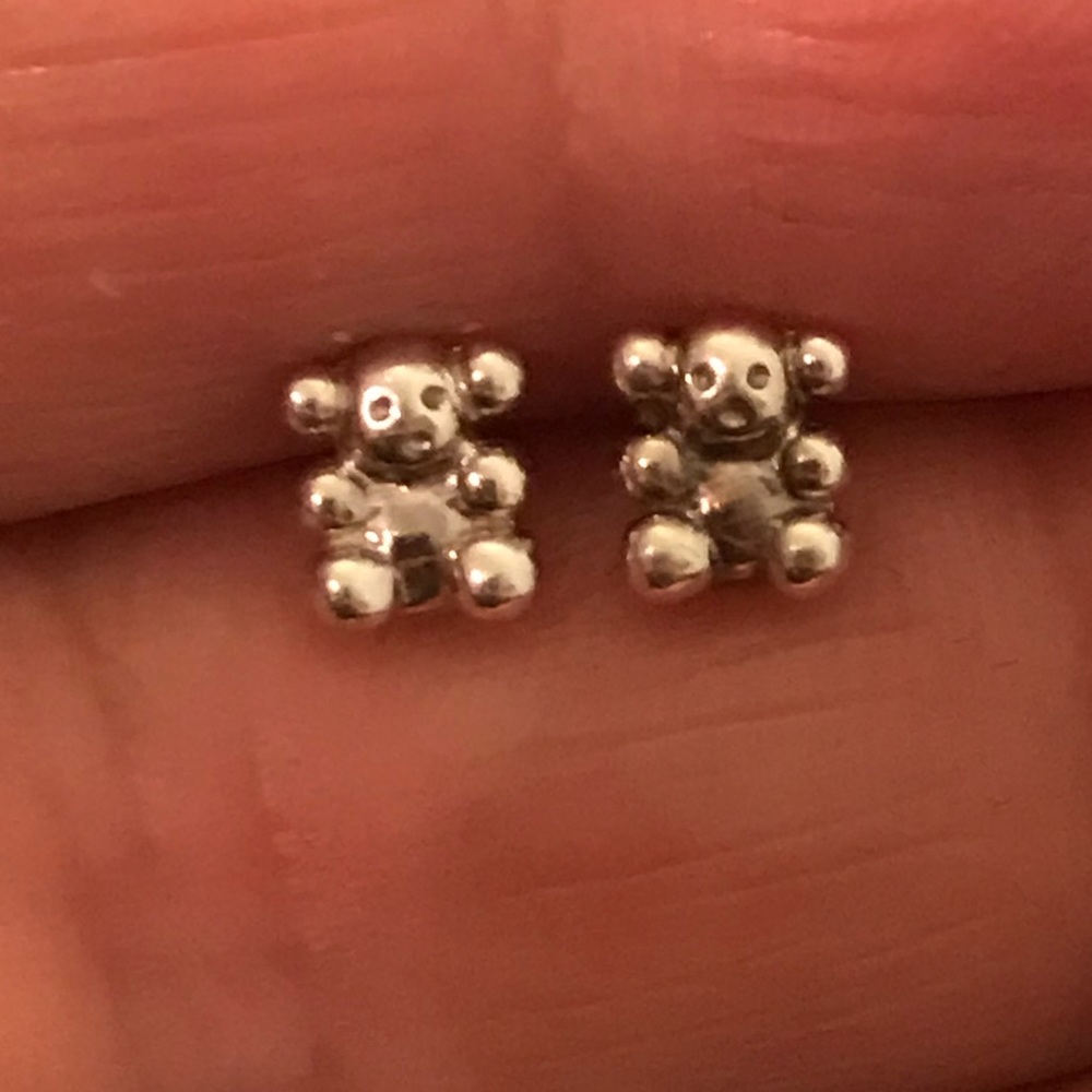 Tous baby earrings bubble bear 925